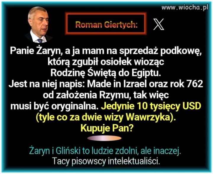Roman powinien u nas