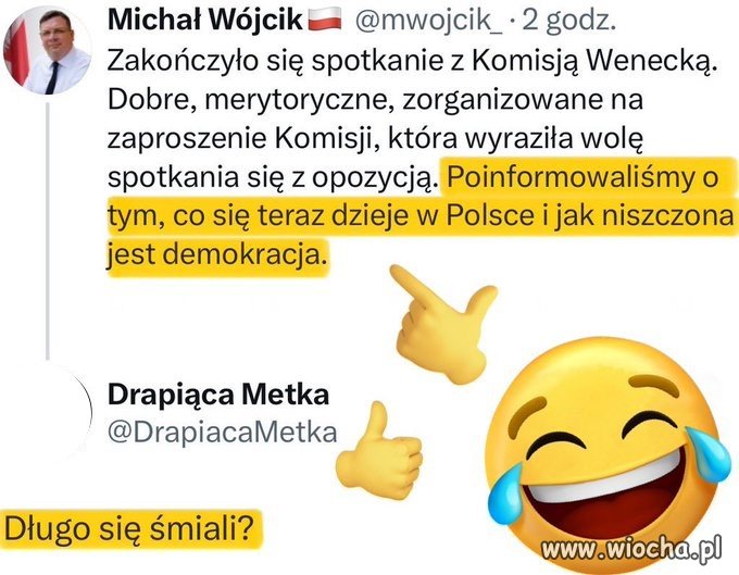 Pewnie jeszcze się śmieją.
