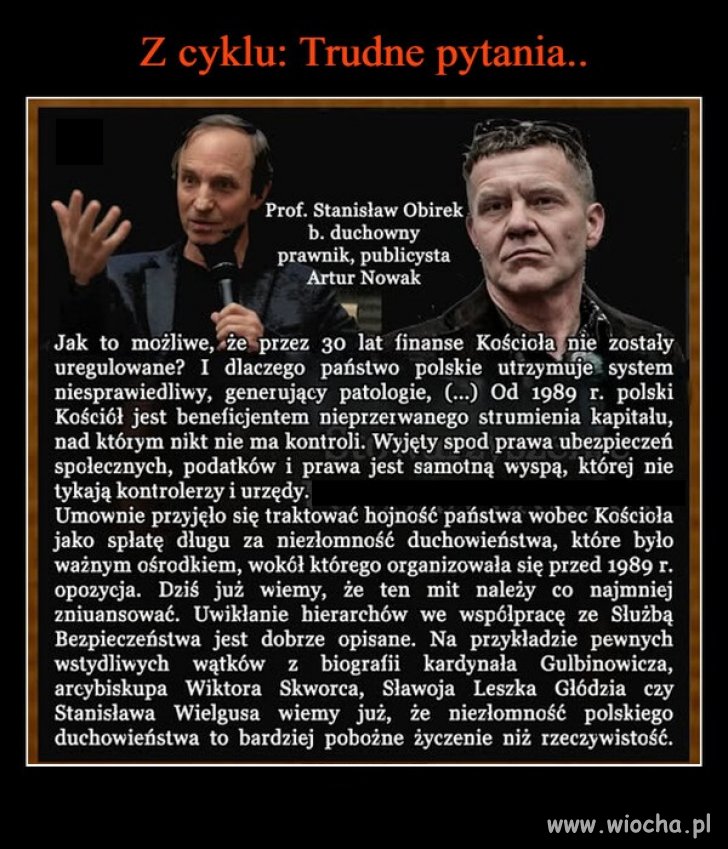 Trudne pytania? Za to odpowiedzi banalnie proste:
