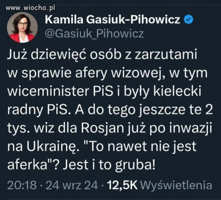 To nie jest aferka