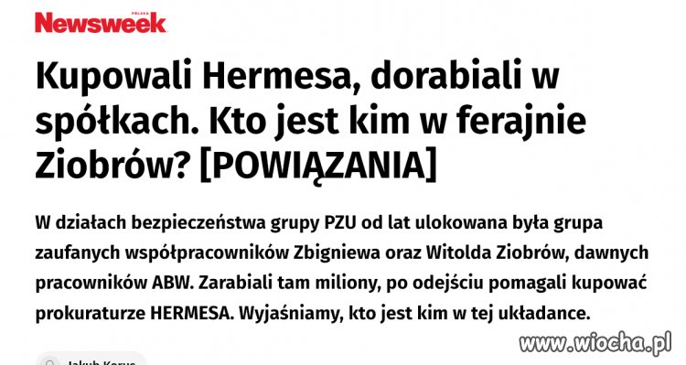 Polecam tekst,w głowie się nie mieści,opanowali 