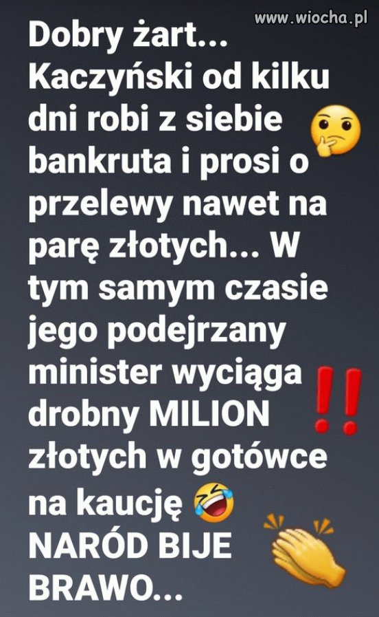 Pisowskie zakłamanie na przykładzie