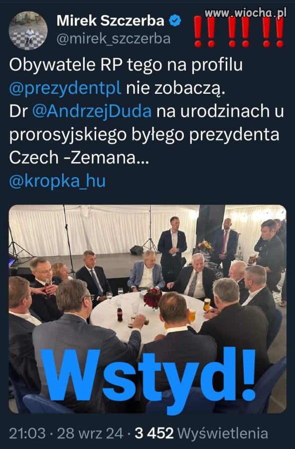 A gdzie chłop ma się pokazać
