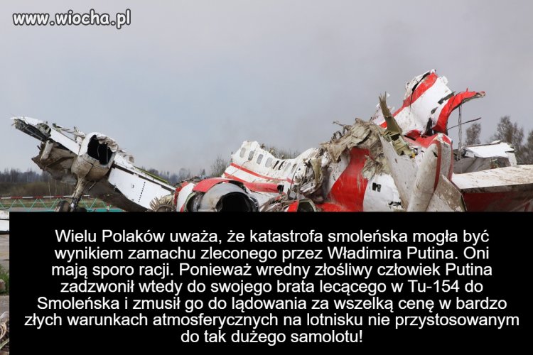 Mlaskający człowiek Putina okrada Polskę