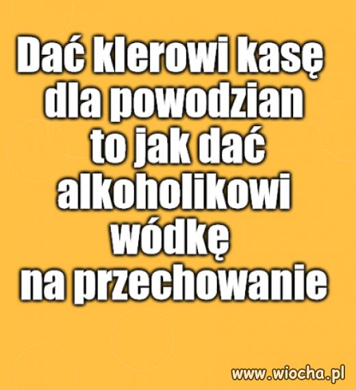Kaprawym okiem ateisty patrząc ...