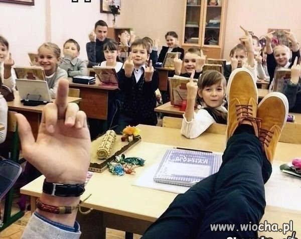 Początek roku szkolnego w kacaplandii.