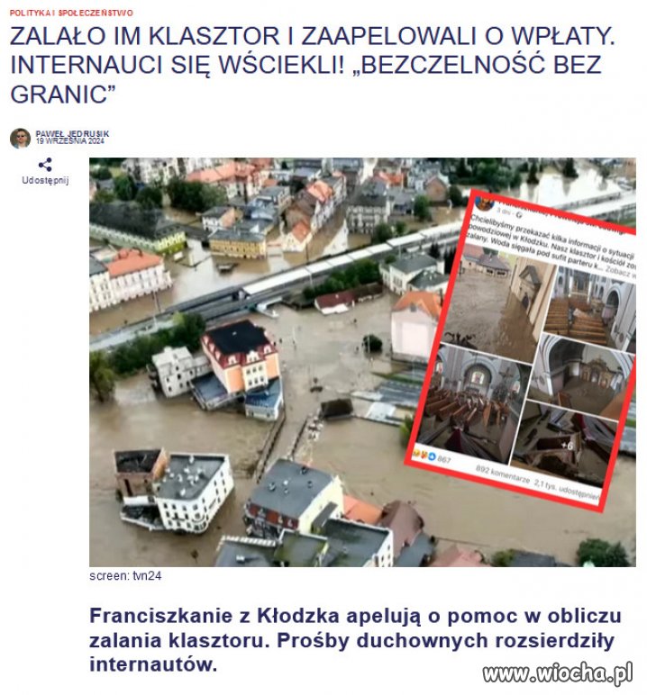 Ich post na Facebooku rozgrzał internet.