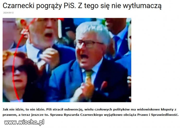 Czarnecki uwielbiał stawać koło Jarosława Kaczyńskiego