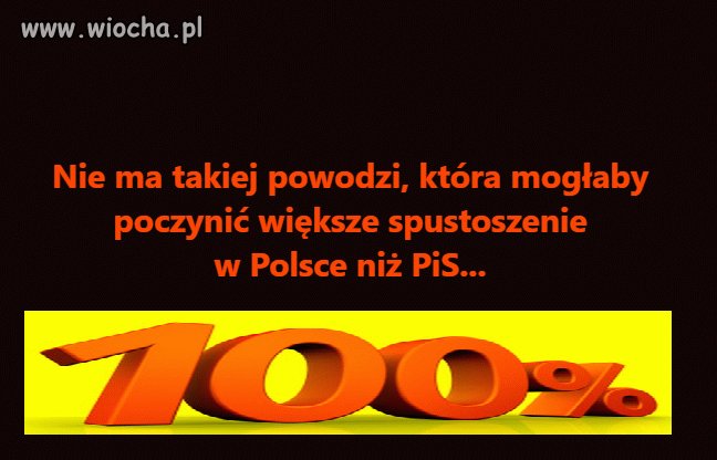 Niestety ale taka jest prawda
