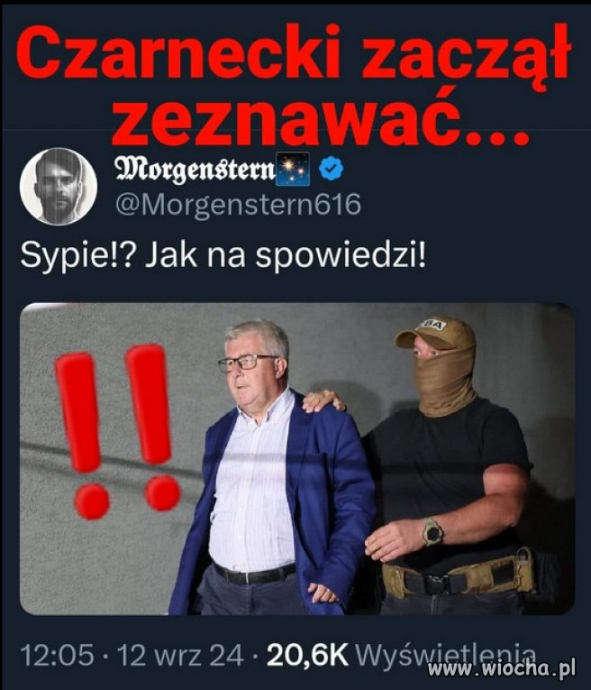 Jak na prawdziwego katolika przystało...