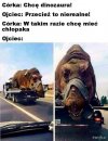 Gdy córka chce dinozaura 