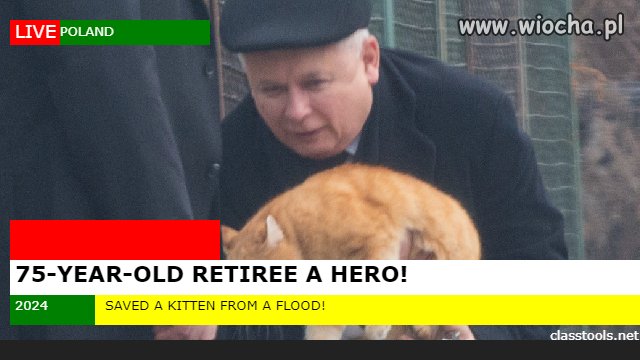 Świat ma supermena,