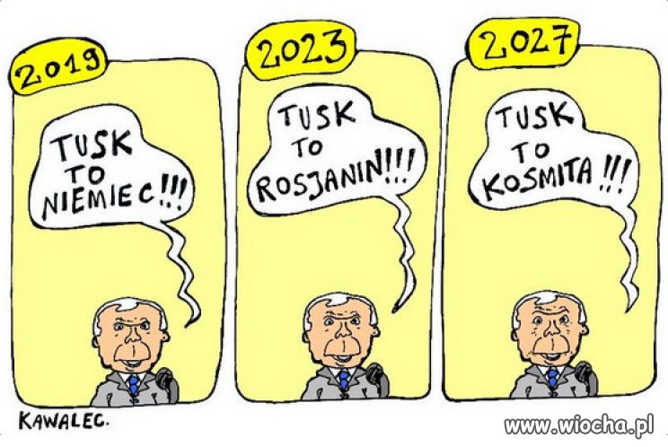 Kaczyński jak zawsze bredzi...