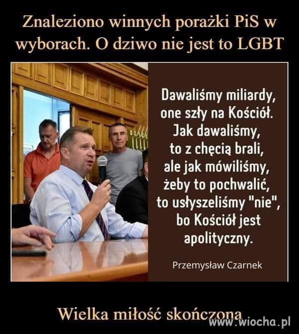 Wychodzi na to,że nawet
