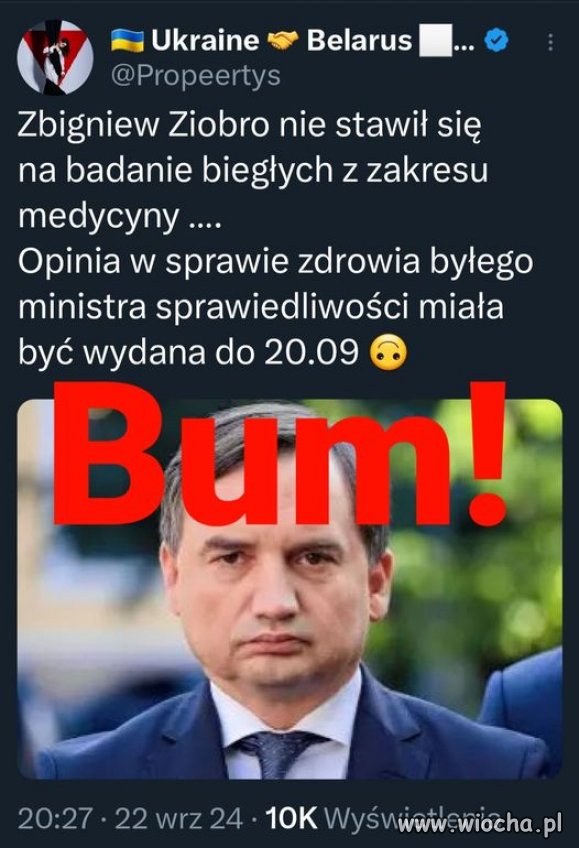 Zbyszku, czego ty się boisz ?