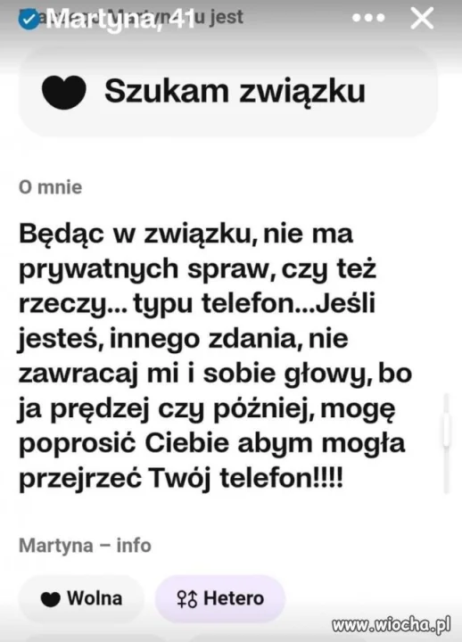 Karyna stawia warunki 