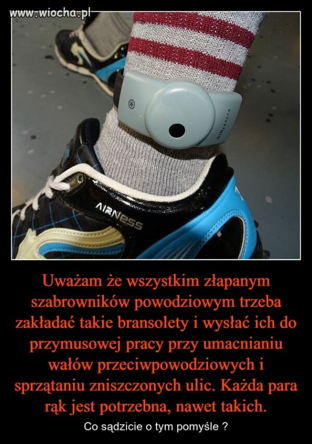 Przynajmniej mogliby, choć częściowo odpokutować  