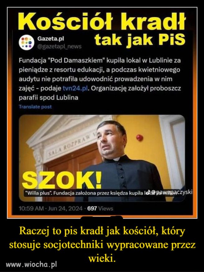 Kk kradnie? Kk oszukuje?