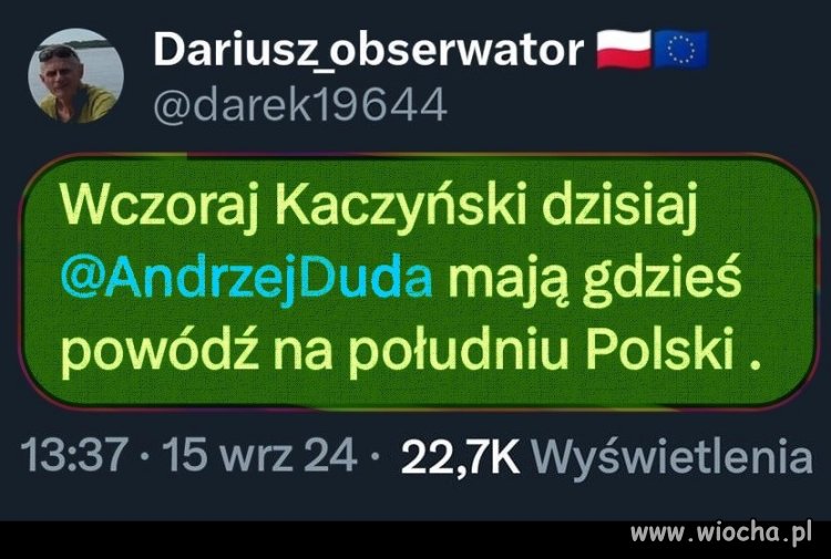 Oni zawsze mieli Polskę i Polaków gdzieś ...