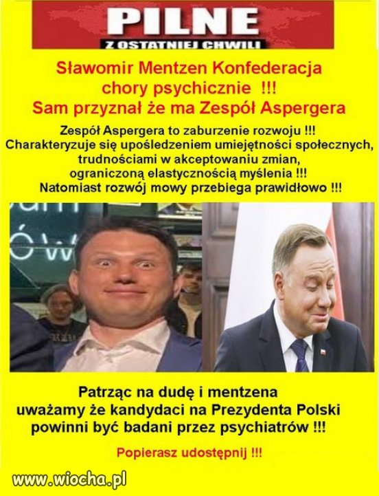 Może już wystarczy wariatów w polskiej polityce?