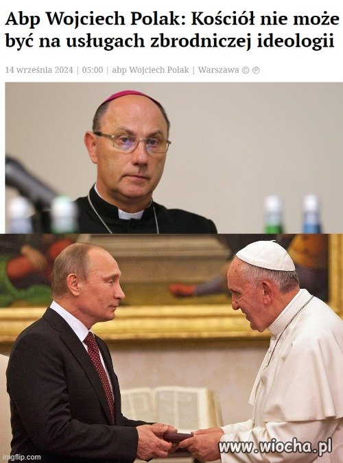 Panie Wojtku, chyba że panu