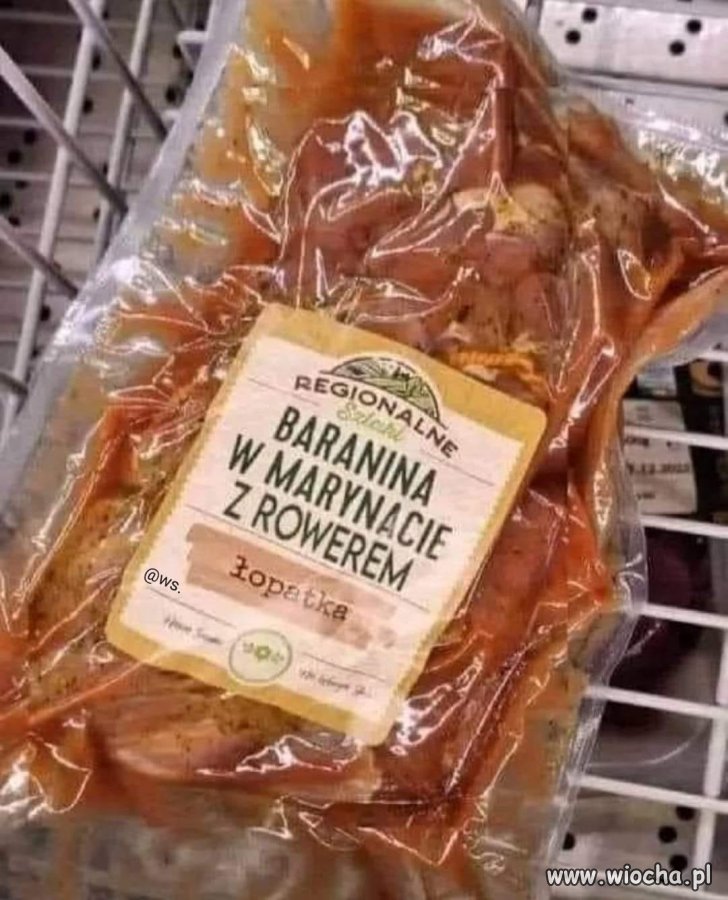 Ciekawe jak smakuje...