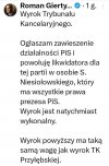 Będzie tak, że działania Tuska