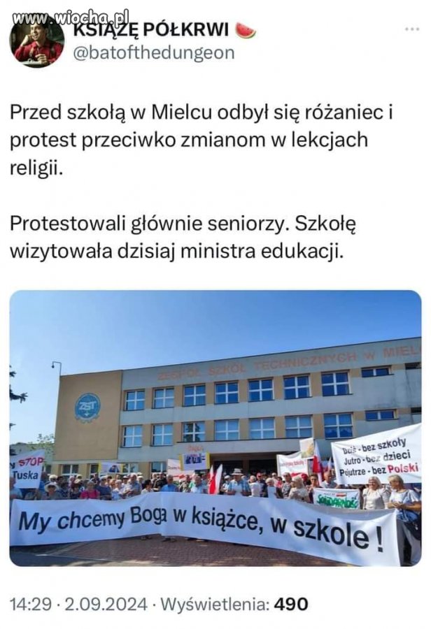 Dlaczego jak już to nie protestują