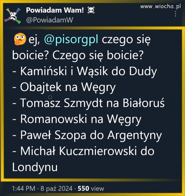 Hej, pisowcy! Uczciwi nie mają się czego bać!!!