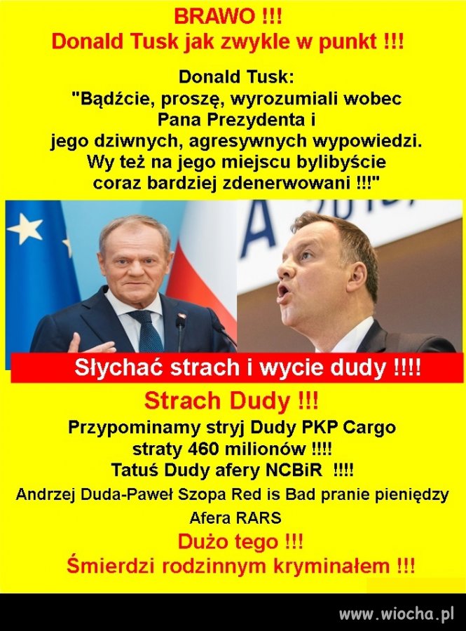 Ziobro wyrozumiałości! Wszyscy do pierdla!