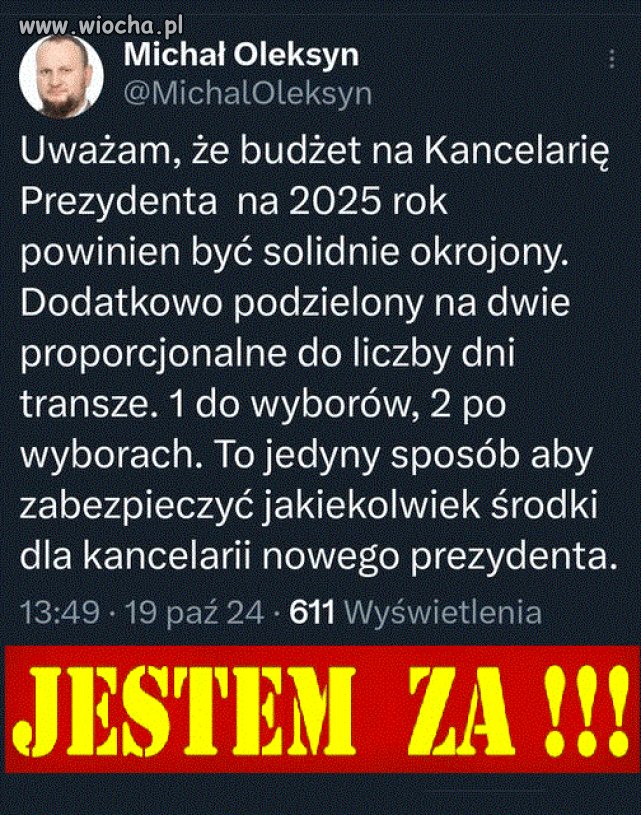 Inaczej być nie może