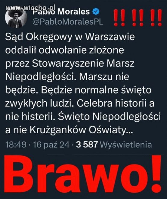 Bąkiewicze i inne czubki już robią pod siebie