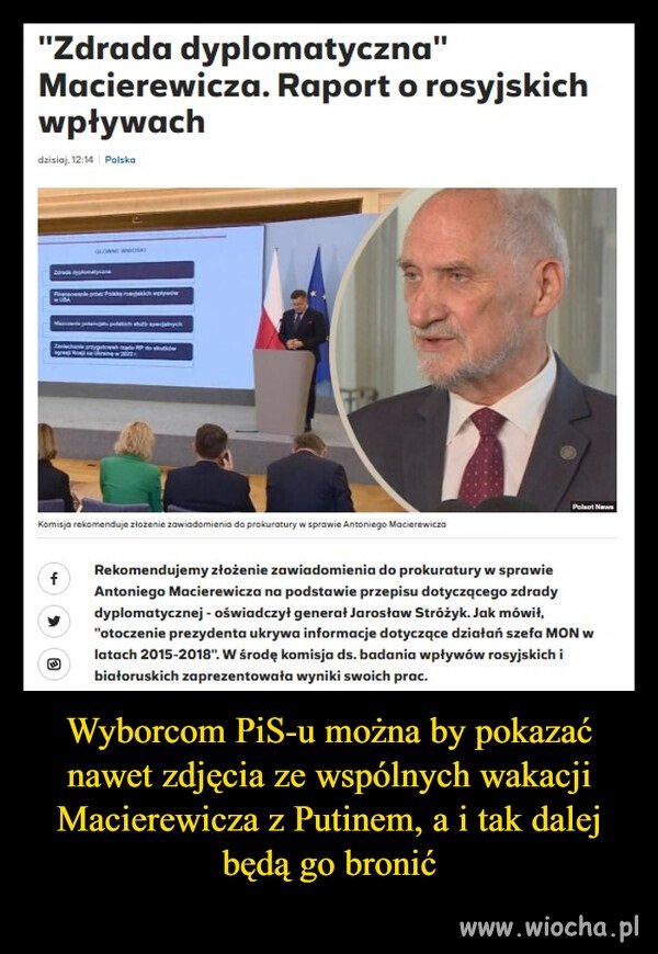 Nie ma się co dziwić. Głupota PiSiorów jest wprost
