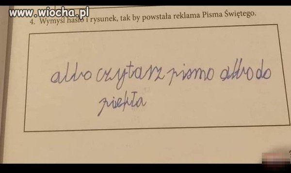 Nawet dzieci od małego mają wmówione 