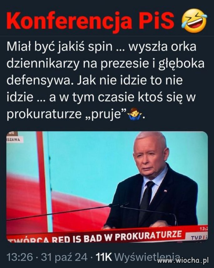 Idzie, idzie. Idą PiSdzielce do więzienia. Szybko!