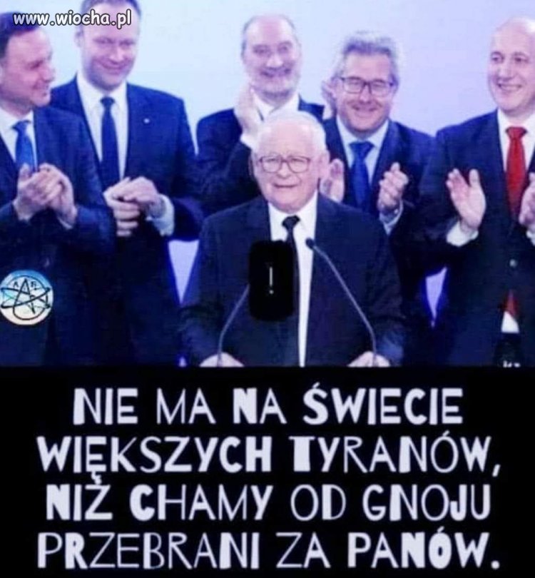 Można wstawić kogo się chce