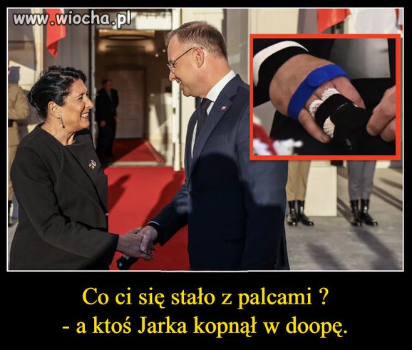Dobrze, że w łokciu nie poszła