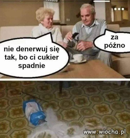 Kaziu uspokój się...