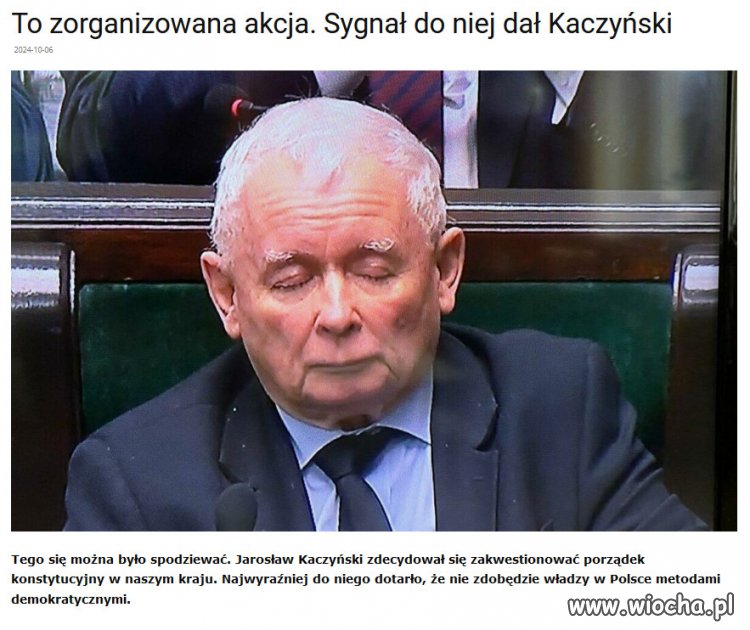 Czyli co teraz? Konstytucje trzeba dopasować do dyktatury PiSu?