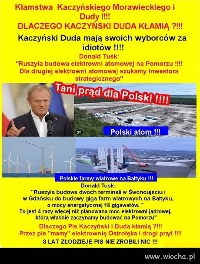 Wcale mnie to nie dziwi. Sukces PiS opierał się na