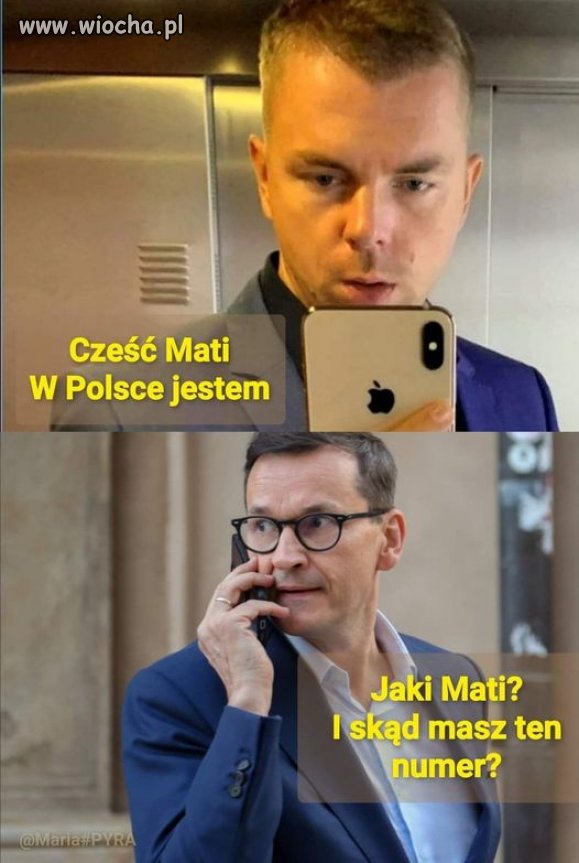 Gdy wracasz do Polski i dzwonisz do kumpla ...