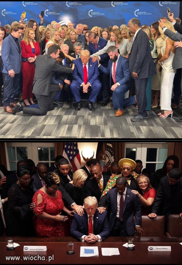 Donald Trump twierdzi, że jest mesjaszem Ameryki.