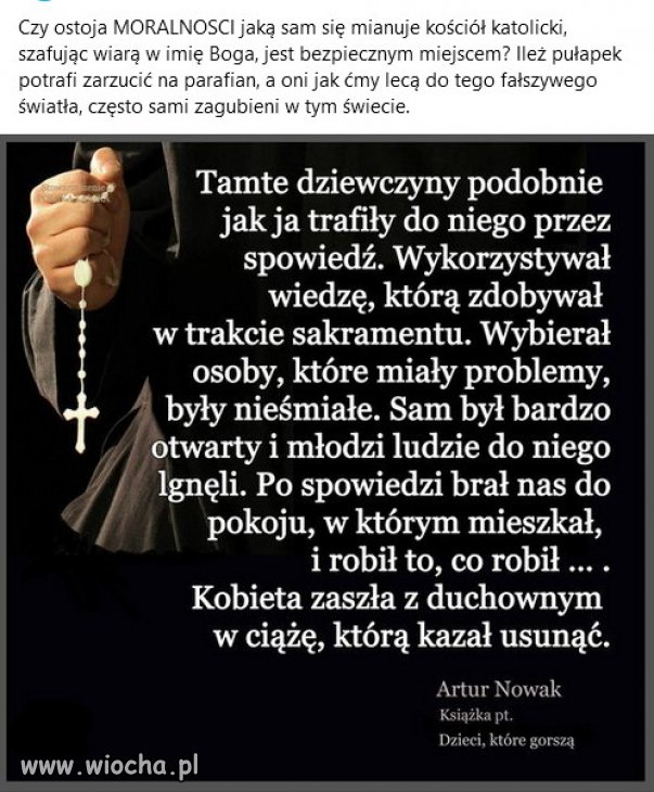 Tak wygląda zdegenerowana sekta kościoła i jej moralność!