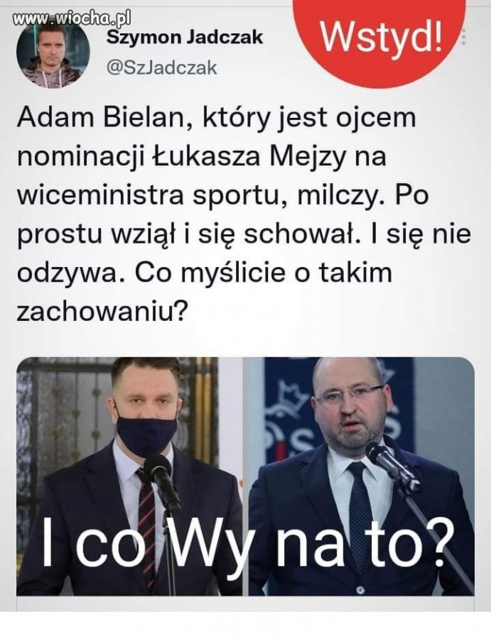 Gdzie jest Bielan? Gdzie się schował?