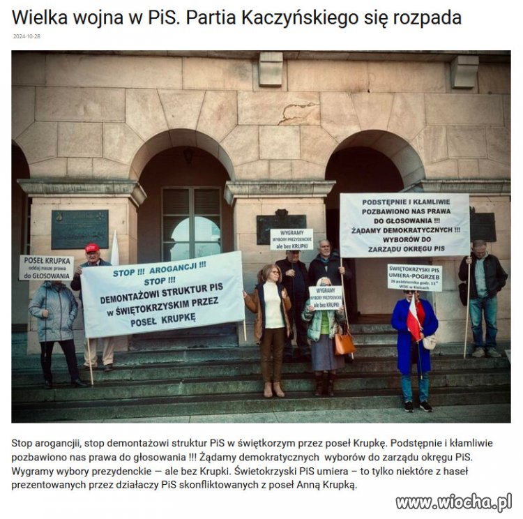 Holoty zlodziei PiSu nie trzeba delegalizowac...