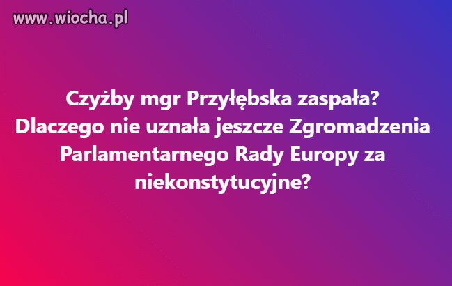 Julka co z tobą?