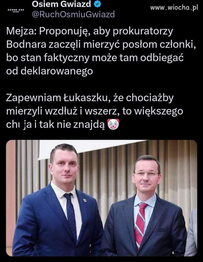 Trudno nie zgodzić się z ripostą Ośmiu Gwiazd