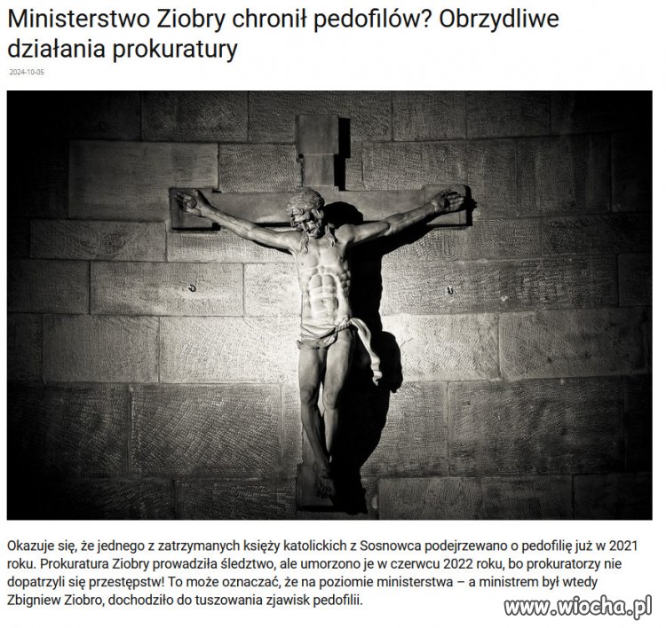 Mafia sekty kosciola jest bardzo silna.