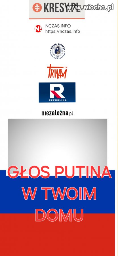 Głos Putina w Twoim domu.