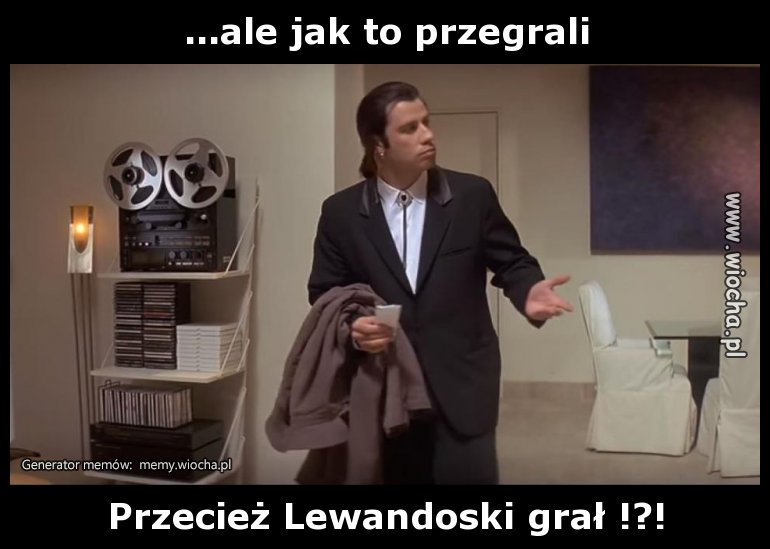 ...ale jak to przegrali